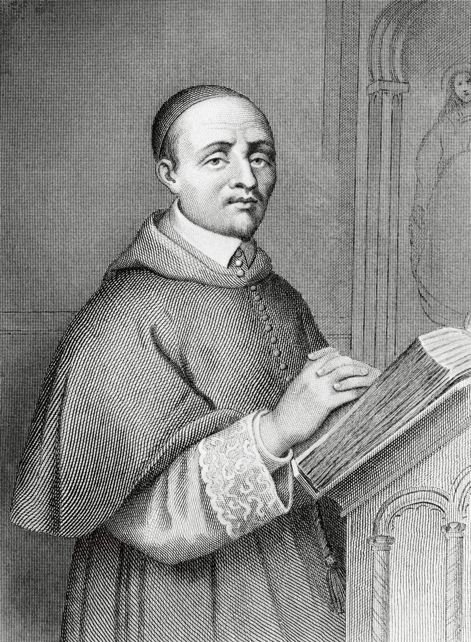 Portrait of Giulio Alberoni, Italian Cardinal and Statesman, Prime Minister of Philip V of Spain, Engraving by Pierre-Gustave-Eugene Staal by Pierre Gustave Eugene (1817 82) Staal