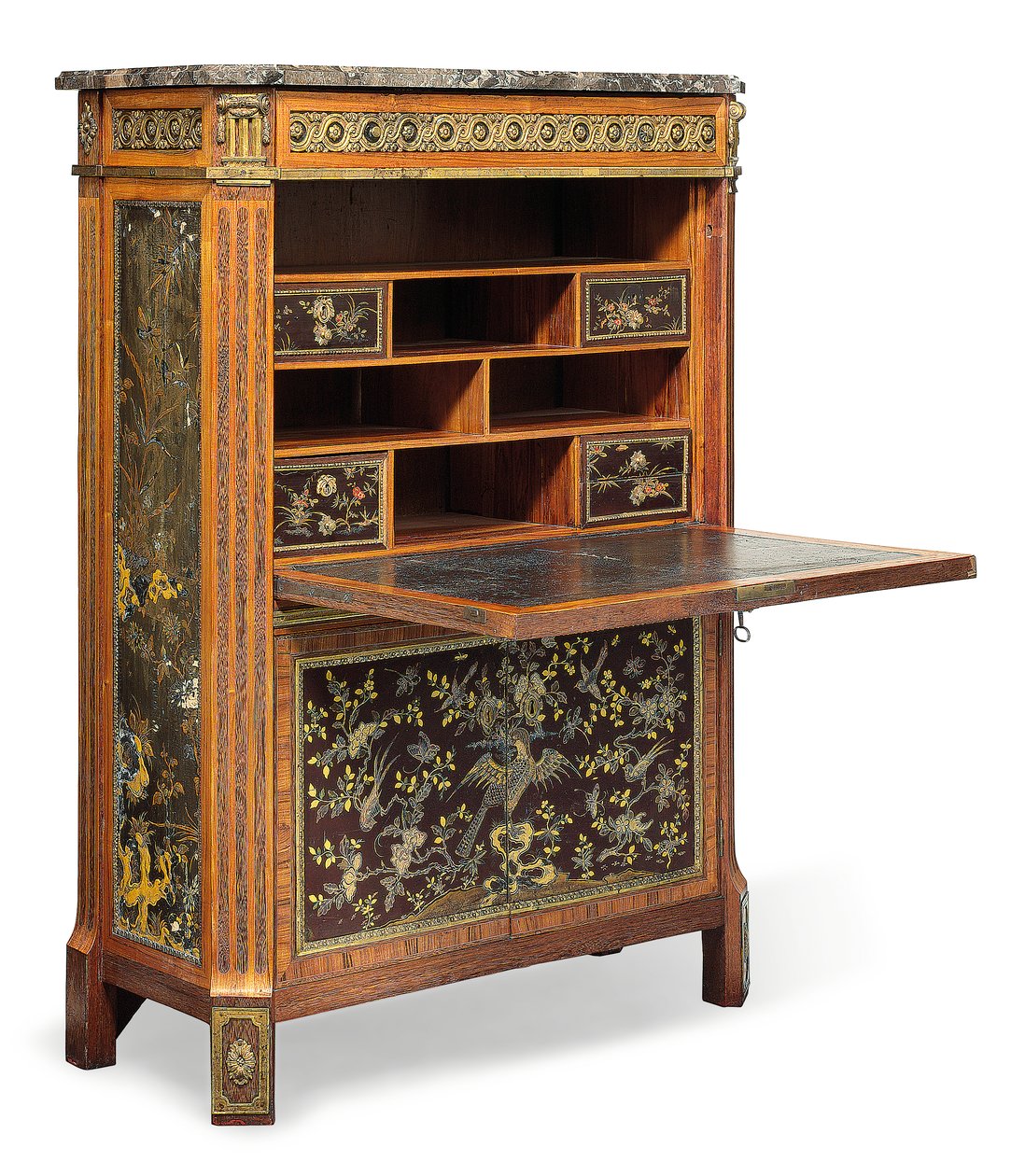 Louis XVI Secretaire a Abbatant, late 18th century by Pierre Harry Mewesen