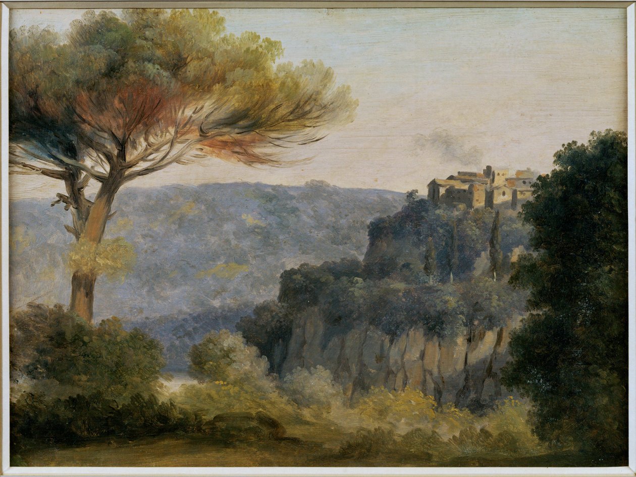 The Village of Nemi by Pierre Henri de Valenciennes
