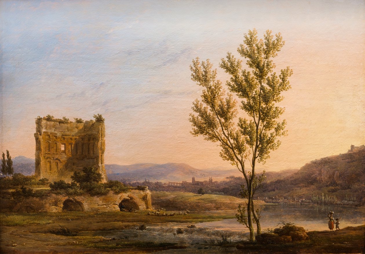 View of the Surroundings of Rome, 1819 by Pierre Henri de Valenciennes