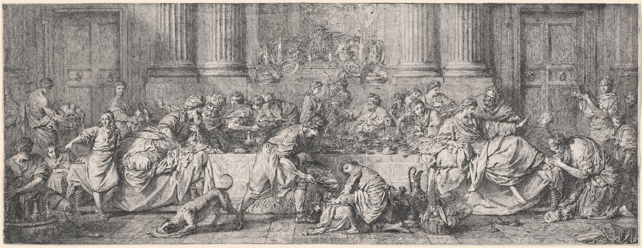 The Feast in the House of Simon by Pierre Hubert Subleyras