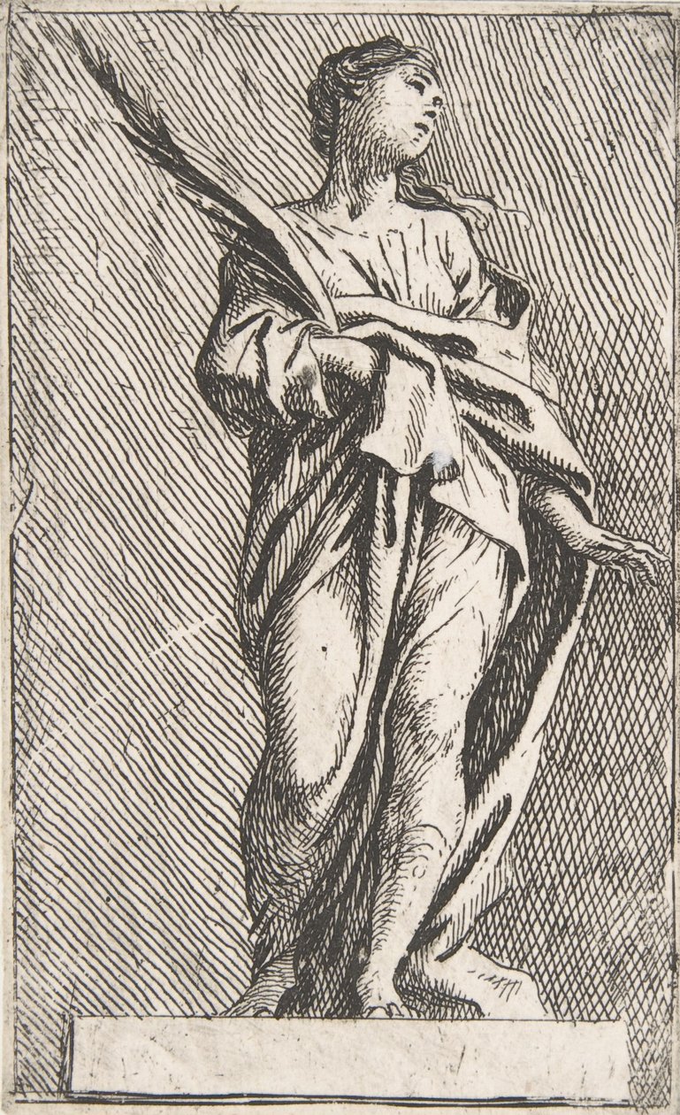 Standing Female Figure, ca. 1739-40 by Pierre Ignace Parrocel