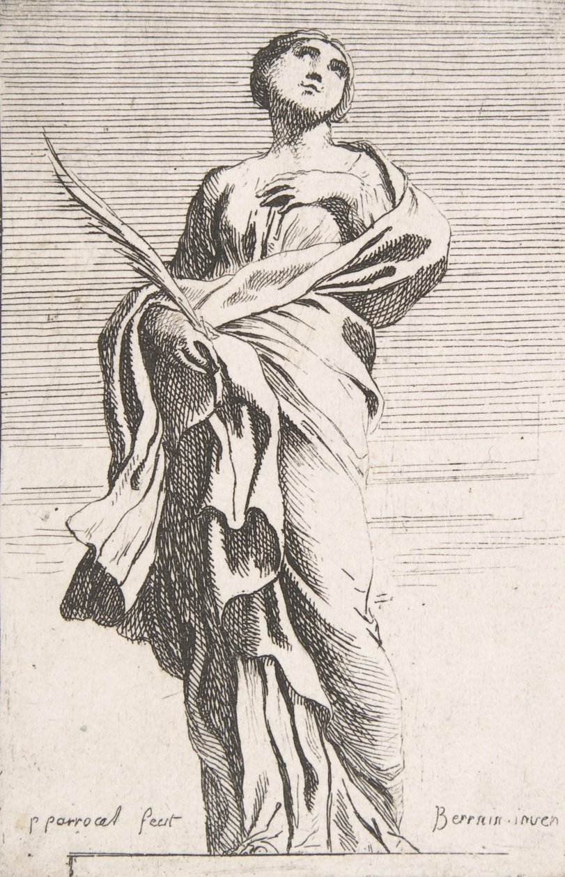 Standing Female Figure, ca. 1739-40 by Pierre Ignace Parrocel