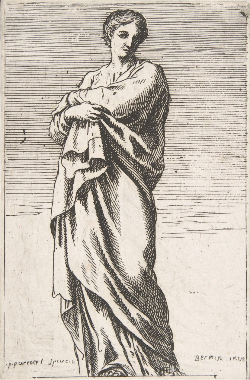 Standing Female Figure by Pierre Ignace Parrocel