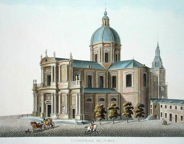 Cathedral of Namur, from 