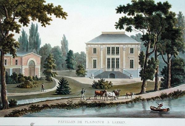 Pavillon de Plaisance at Laeken, from 