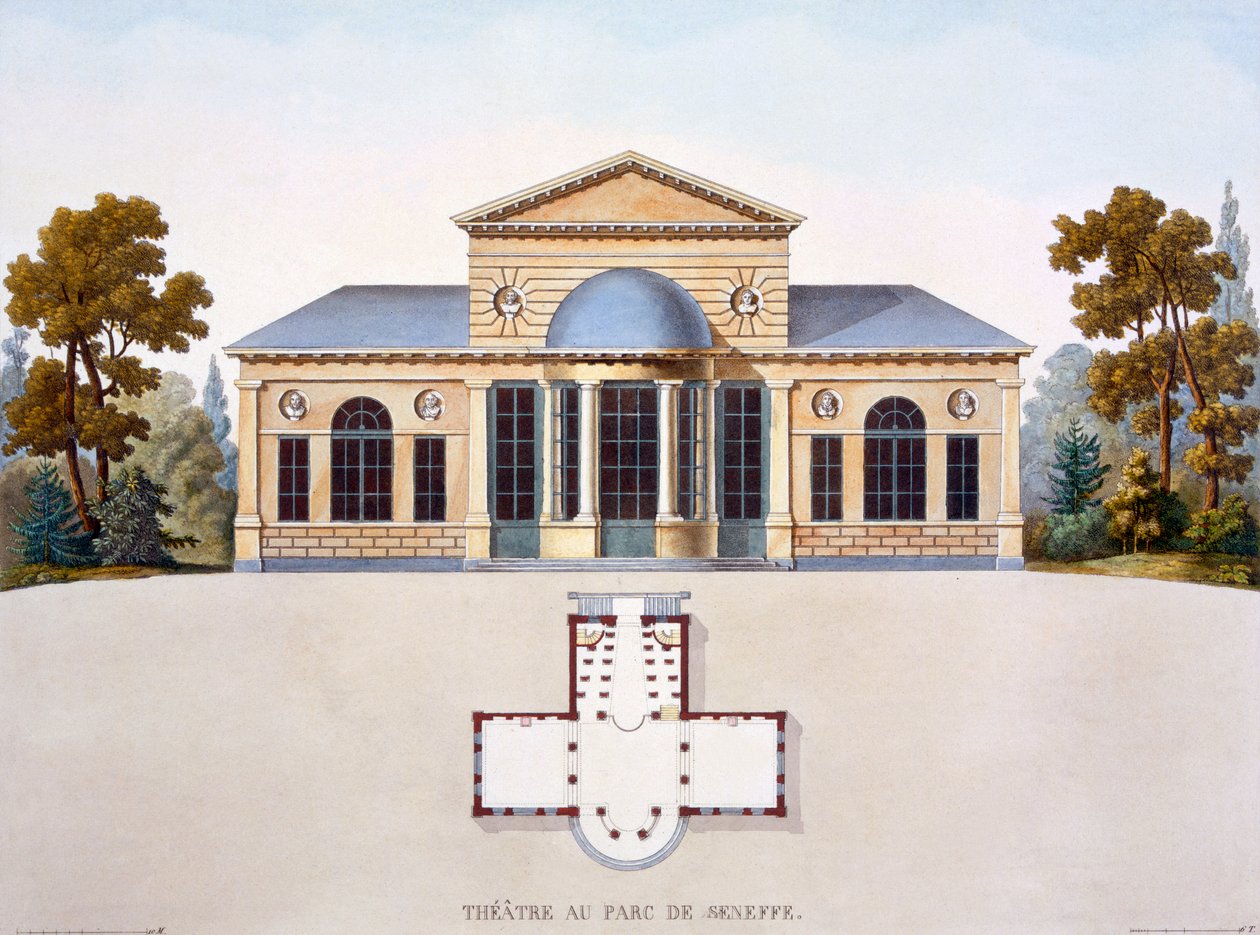 Theatre of the Château de Seneffe, from 