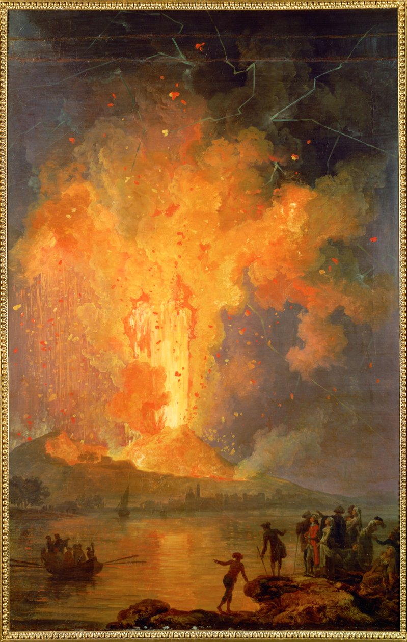 The Eruption of Vesuvius by Pierre Jacques Volaire