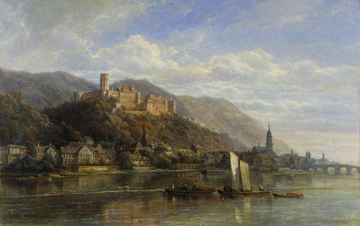 Heidelberg by Pierre Justin Ouvrie