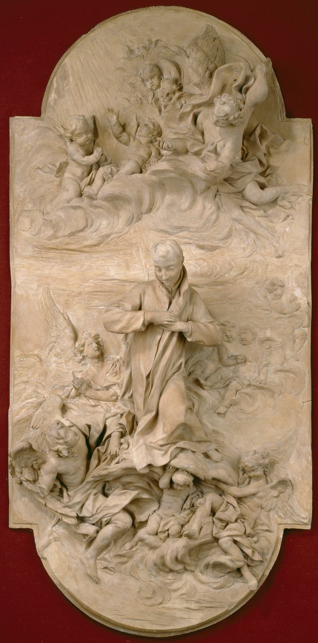 S. Luigi Gonzaga in Glory by Pierre Legros