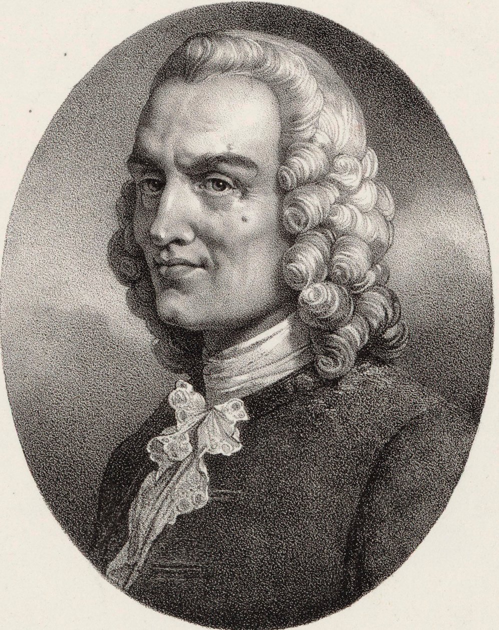 Portrait of the Composer Jean-Philippe Rameau by Pierre Louis Henri Grevedon