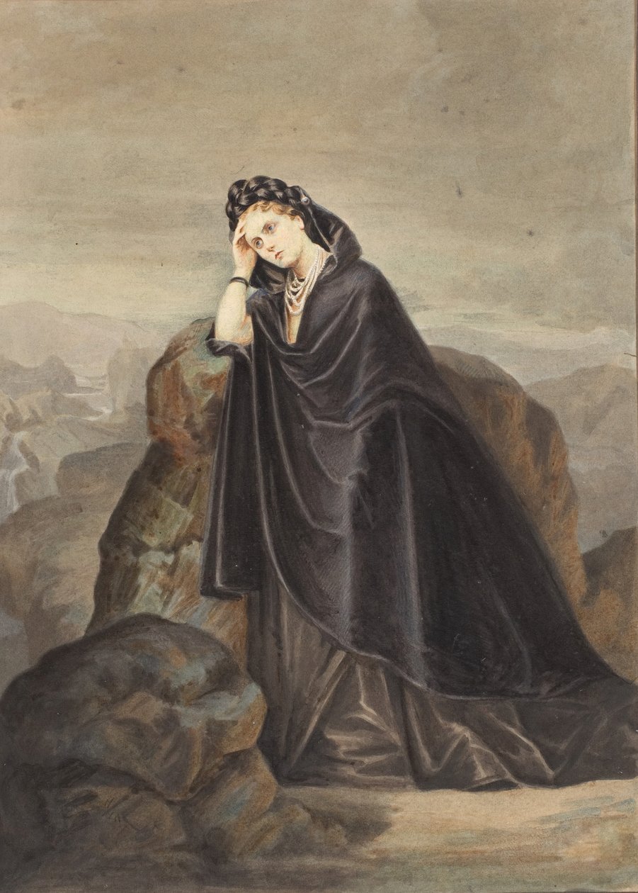 Béatrix, 1856-57, printed 1861-67 by Pierre Louis Pierson