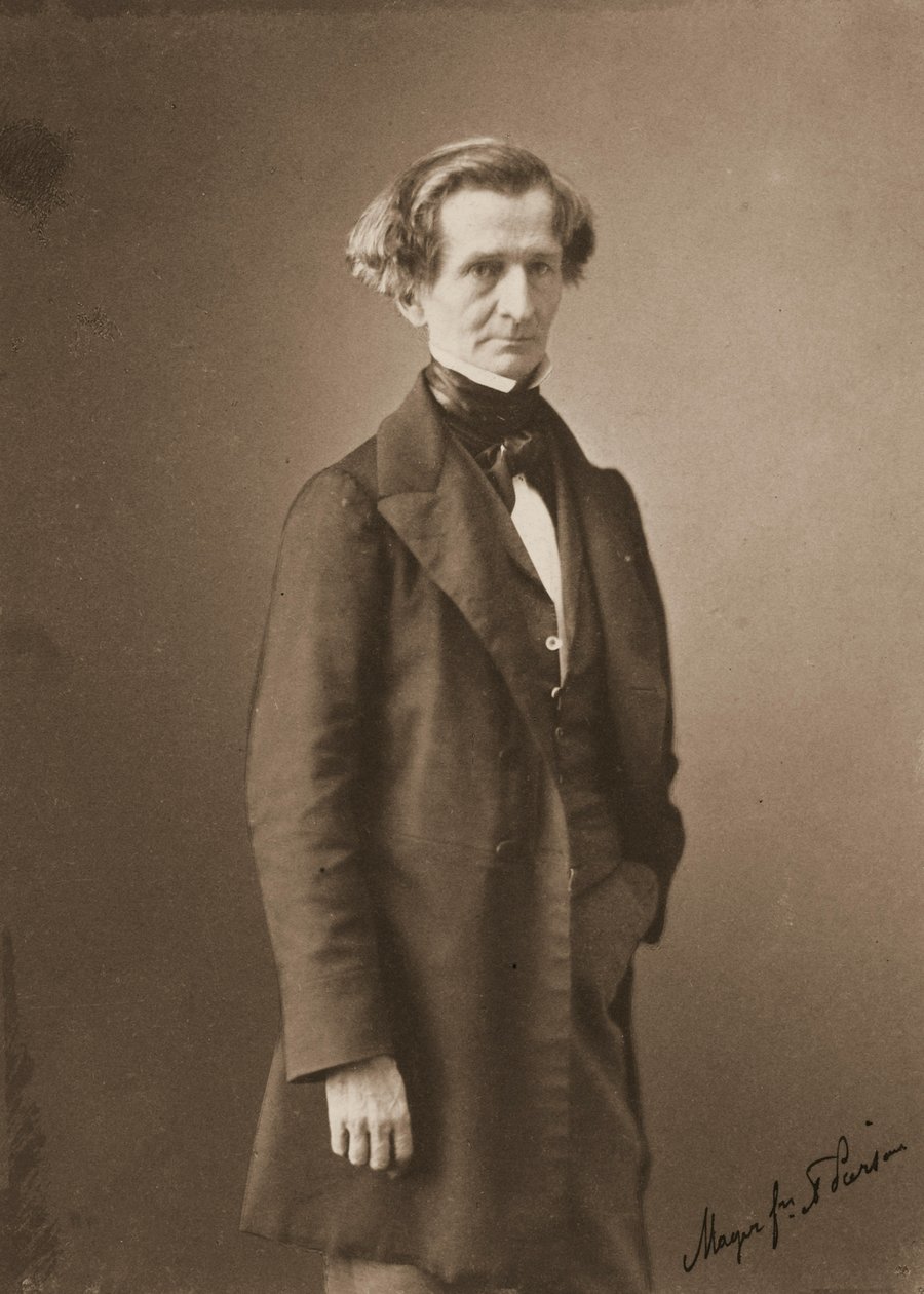 Portrait of Hector Berlioz by Pierre-Louis Pierson