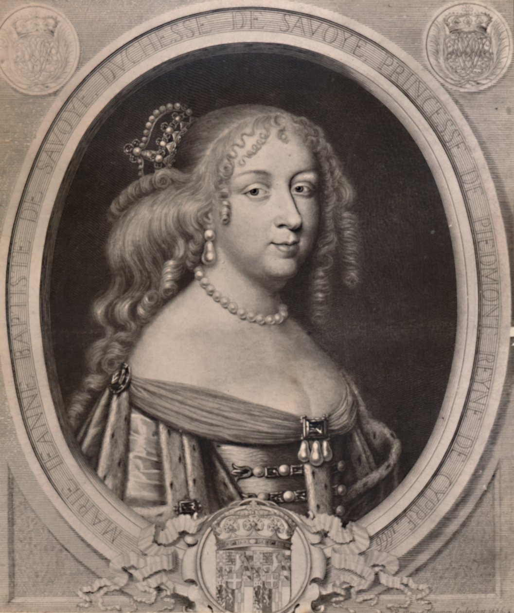 Marie Jeanne Baptiste, Duchess of Savoy, Late 17th Century, 1894 by Pierre Louis van Schuppen