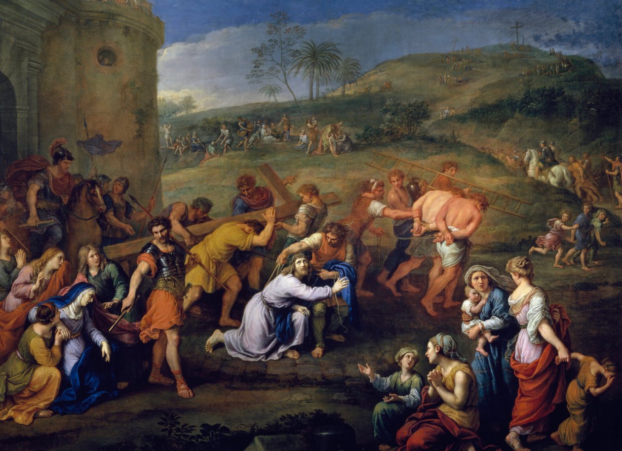 Jesus on the Way to Calvary (The Bearing of the Cross) by Pierre Mignard