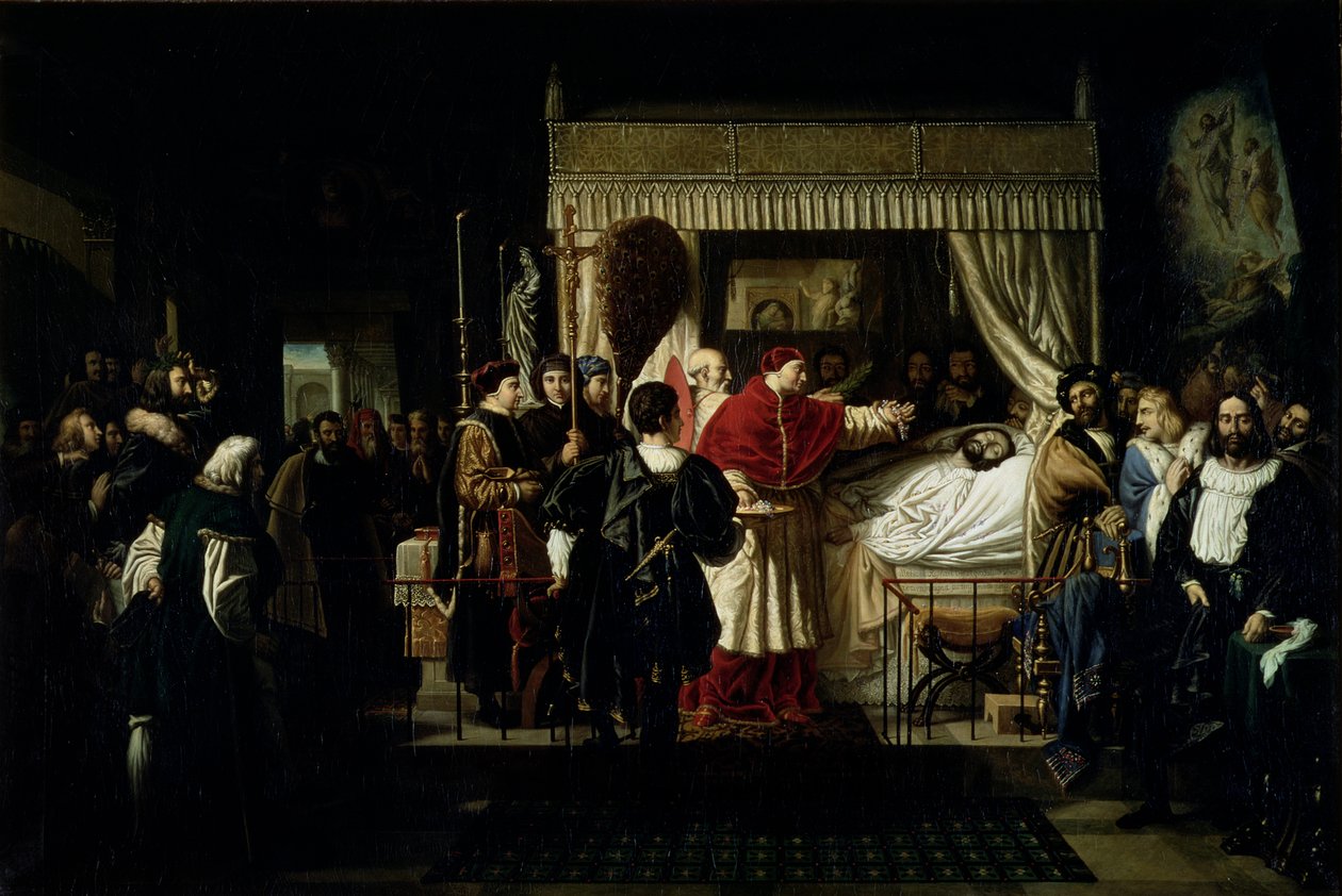 Honours paid to Raphael after his death by Pierre Nolasque Bergeret