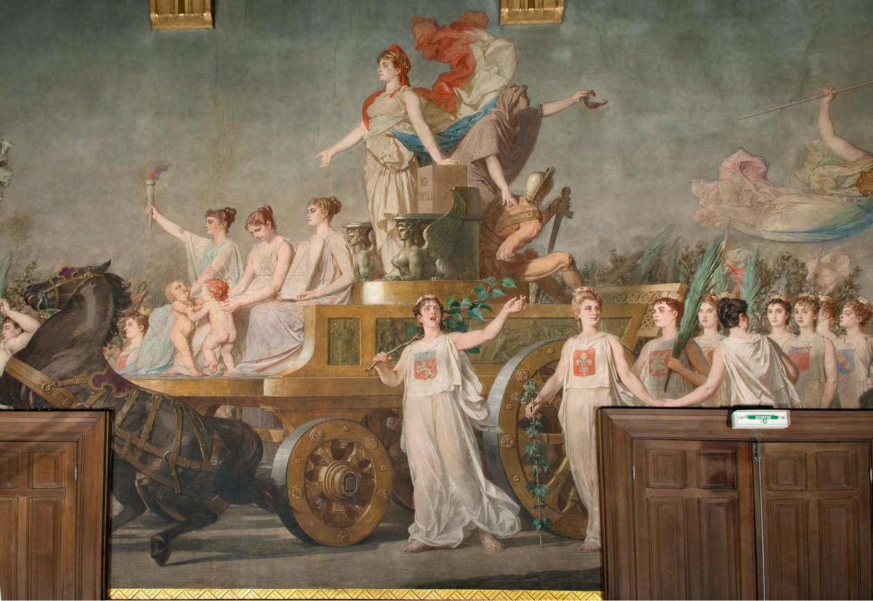 The Triumph of the Republic by Pierre Paul Lêon Glaize