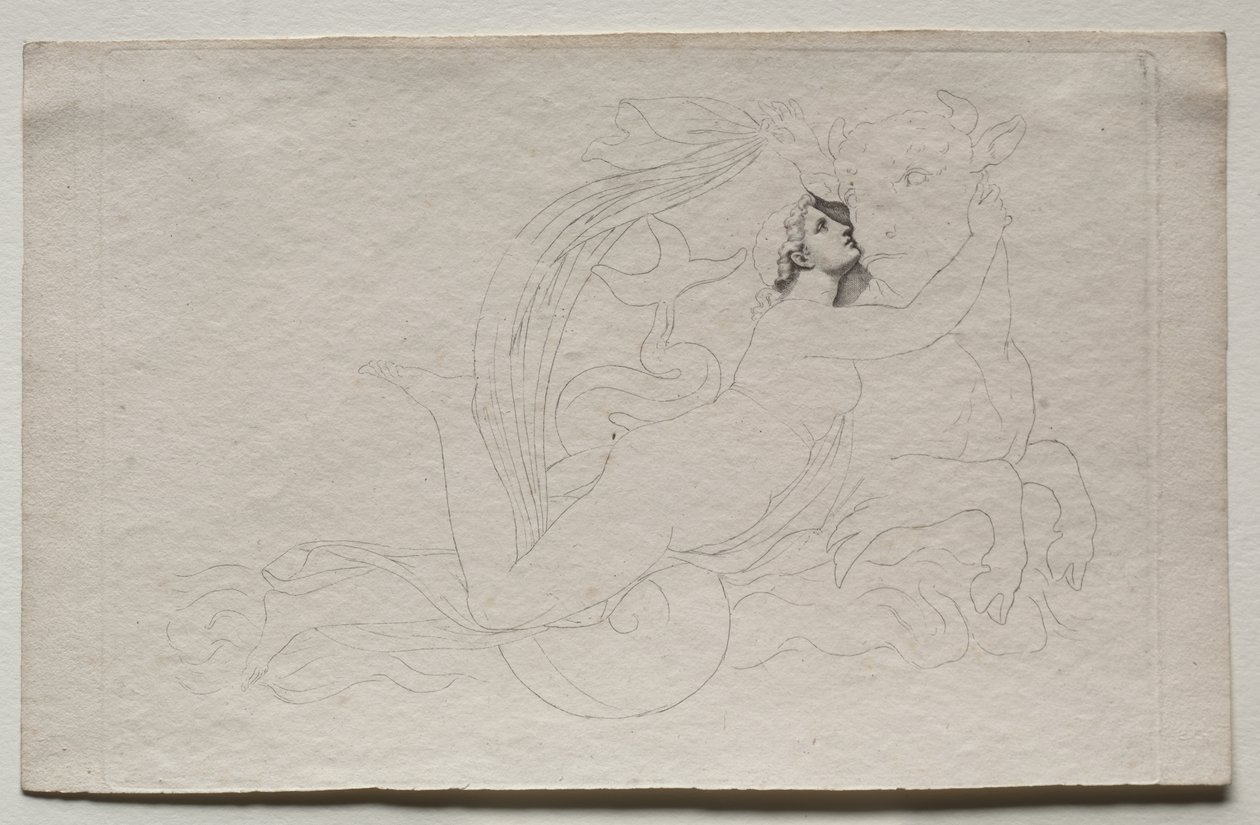 Rape of Europa by Pierre Paul Prud