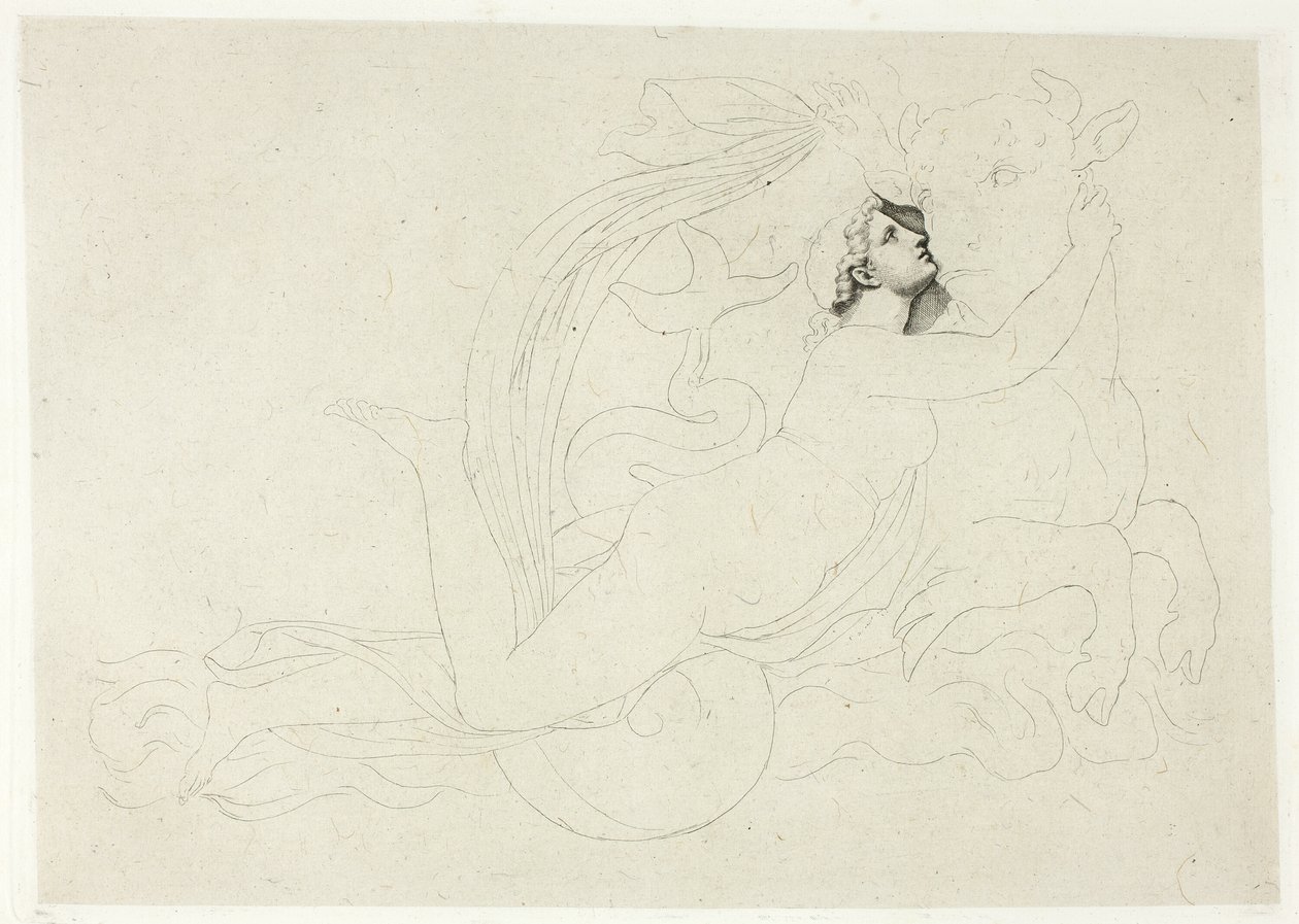 The Abduction of Europa by Pierre Paul Prud