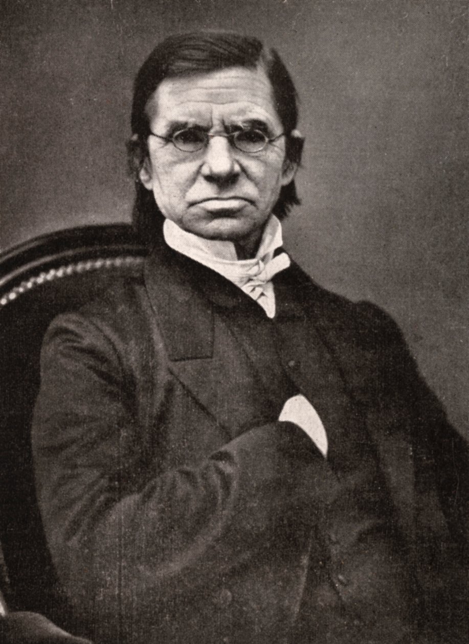 Emile Littre, French Lexicographer and Philosopher by Pierre Petit