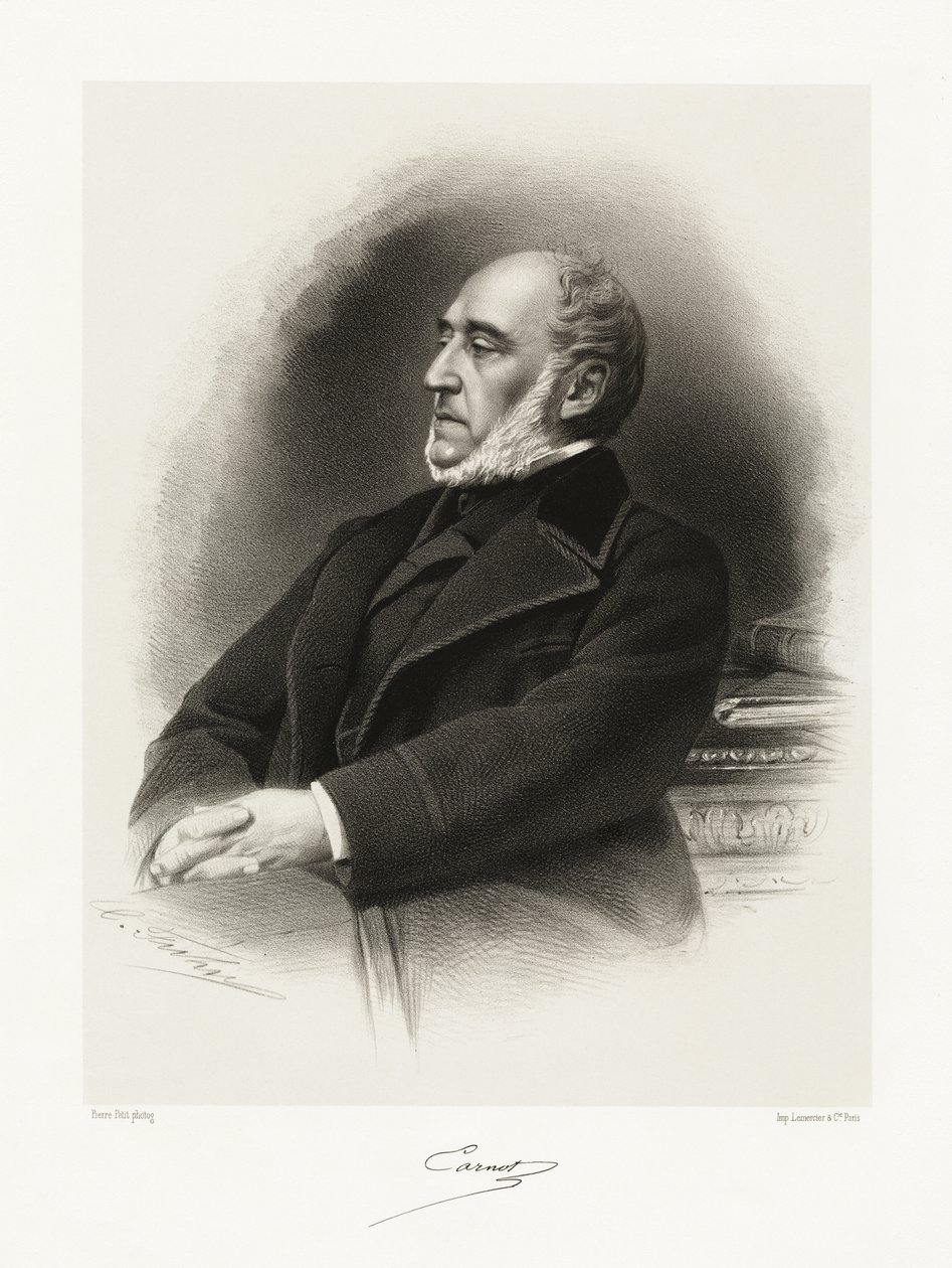 Lazare Hippolyte Carnot by Pierre Petit