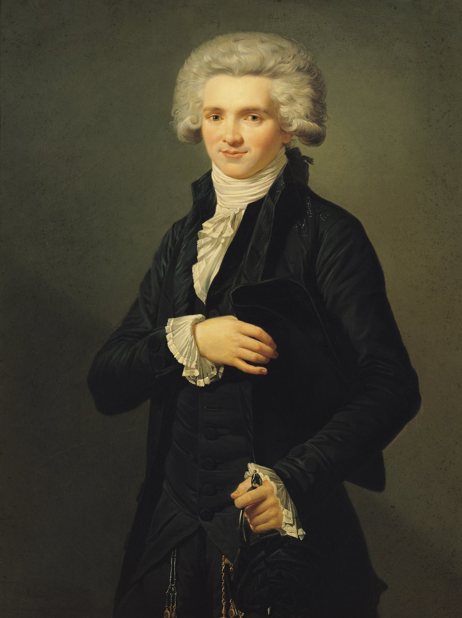 Maximilien de Robespierre (1758-94) by Pierre Roch Vigneron