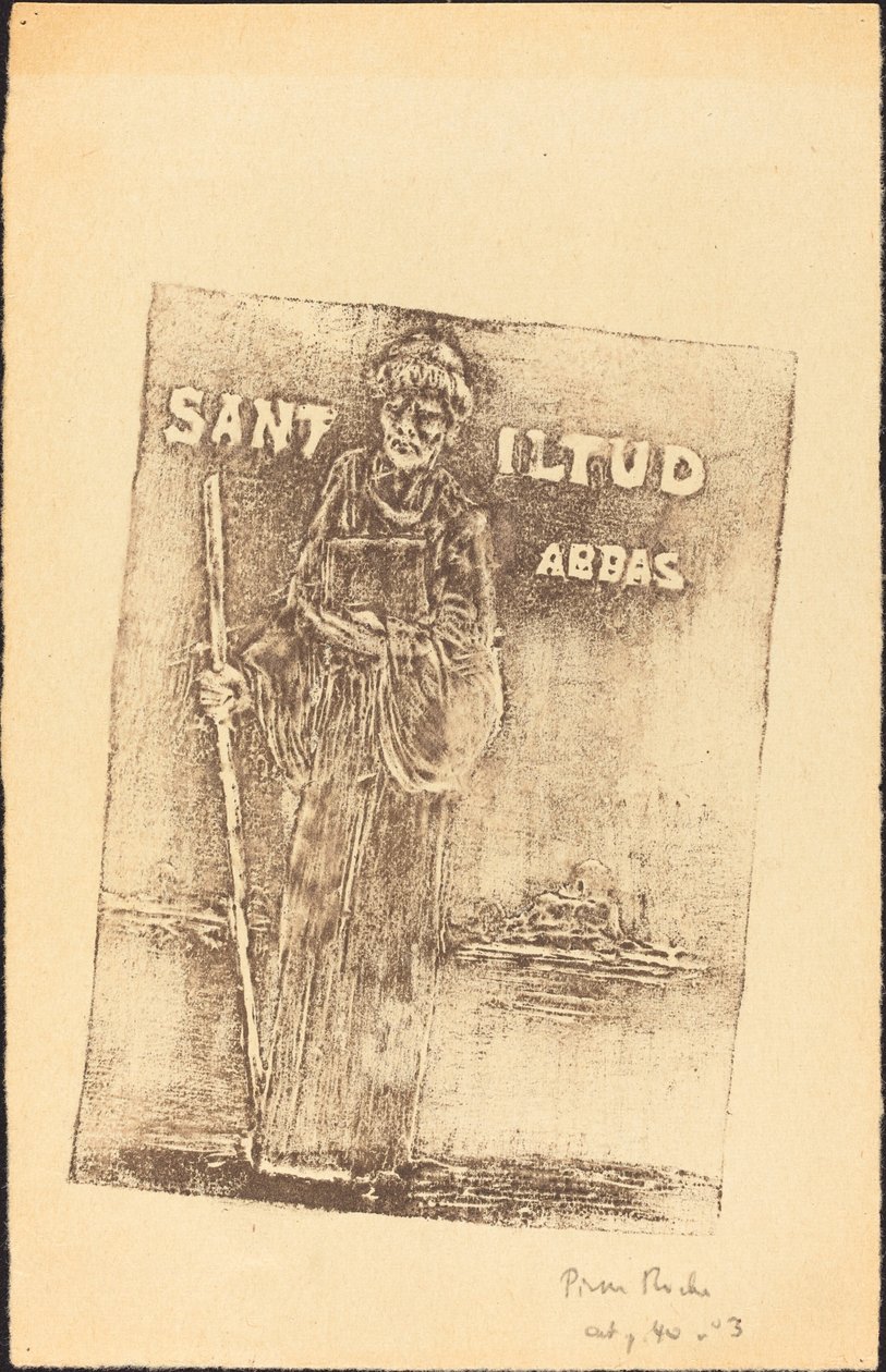 Saint Iltud by Pierre Roche