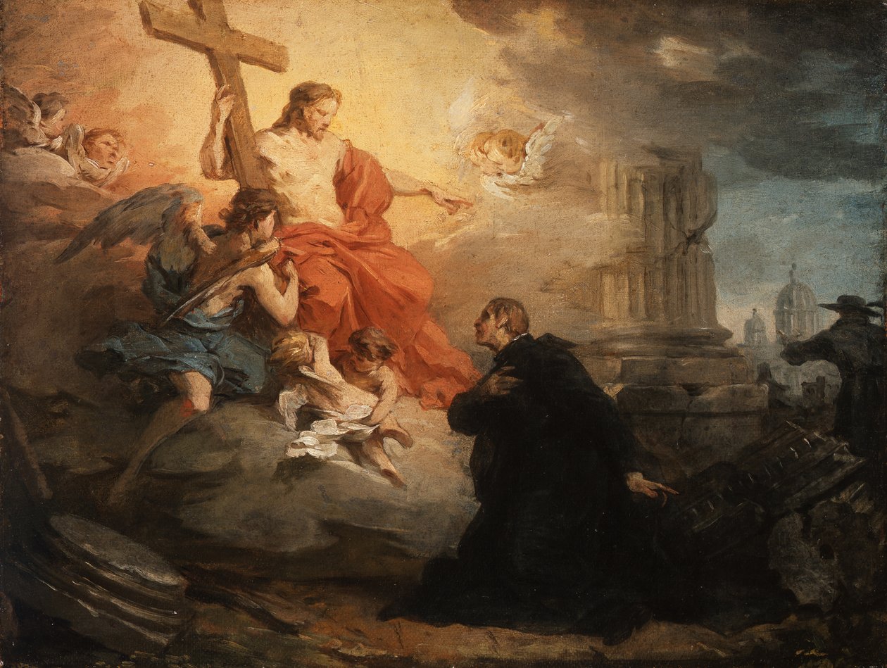 The Vision of Saint Ignatius of Loyola by Pierre Subleyras