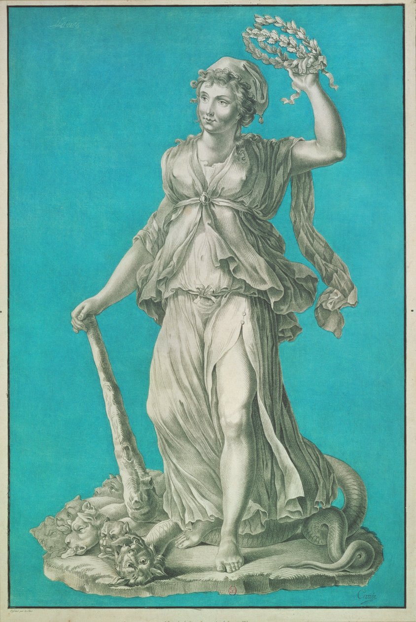 Liberty by Pierre Thomas Le Clerc