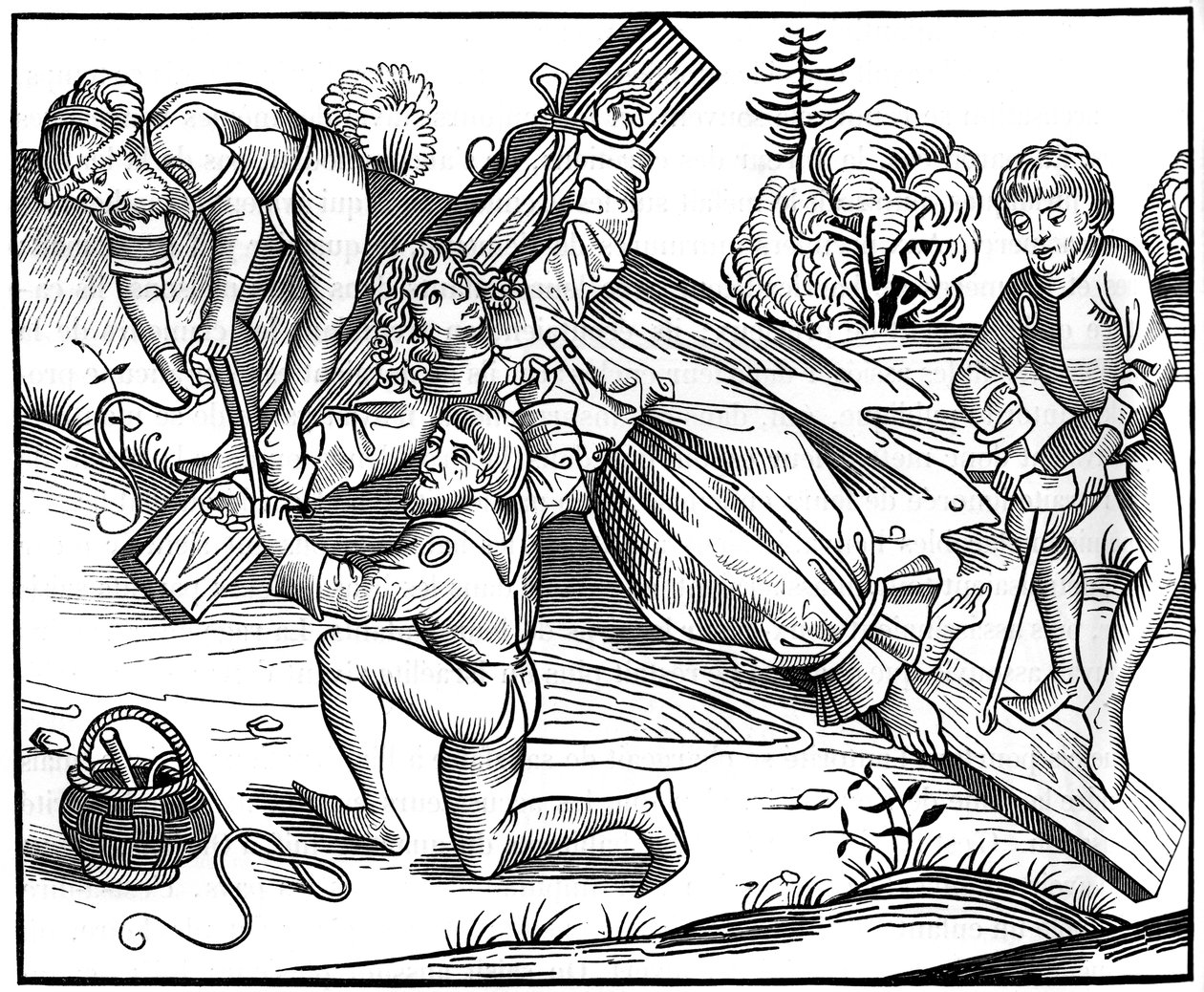 The Infant Richard of Pontoise Crucified by Jews by Pierre Wolgmuth