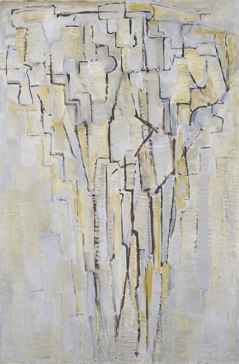 Tree A by Piet Mondrian