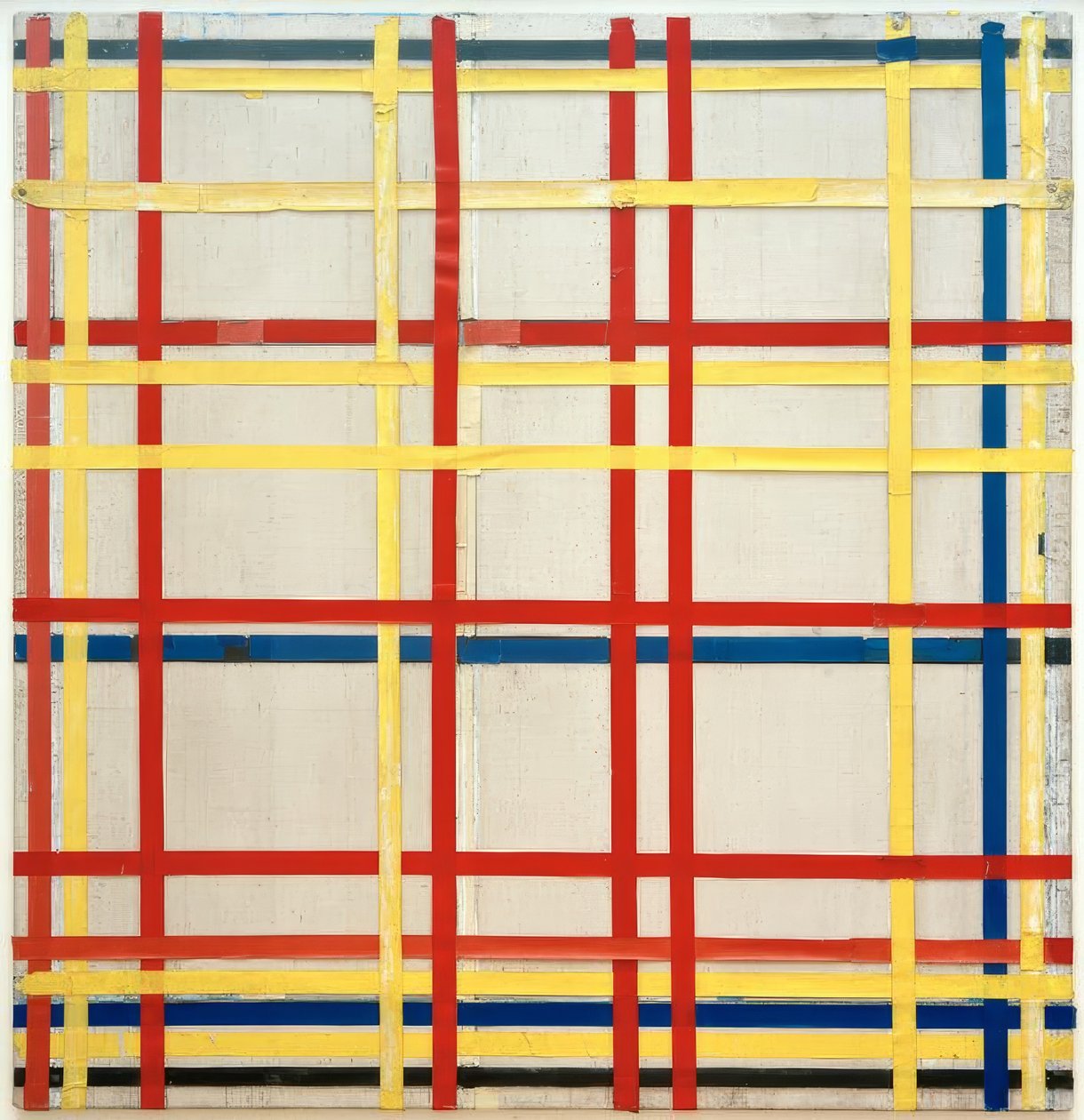 New York City 1 by Piet Mondrian
