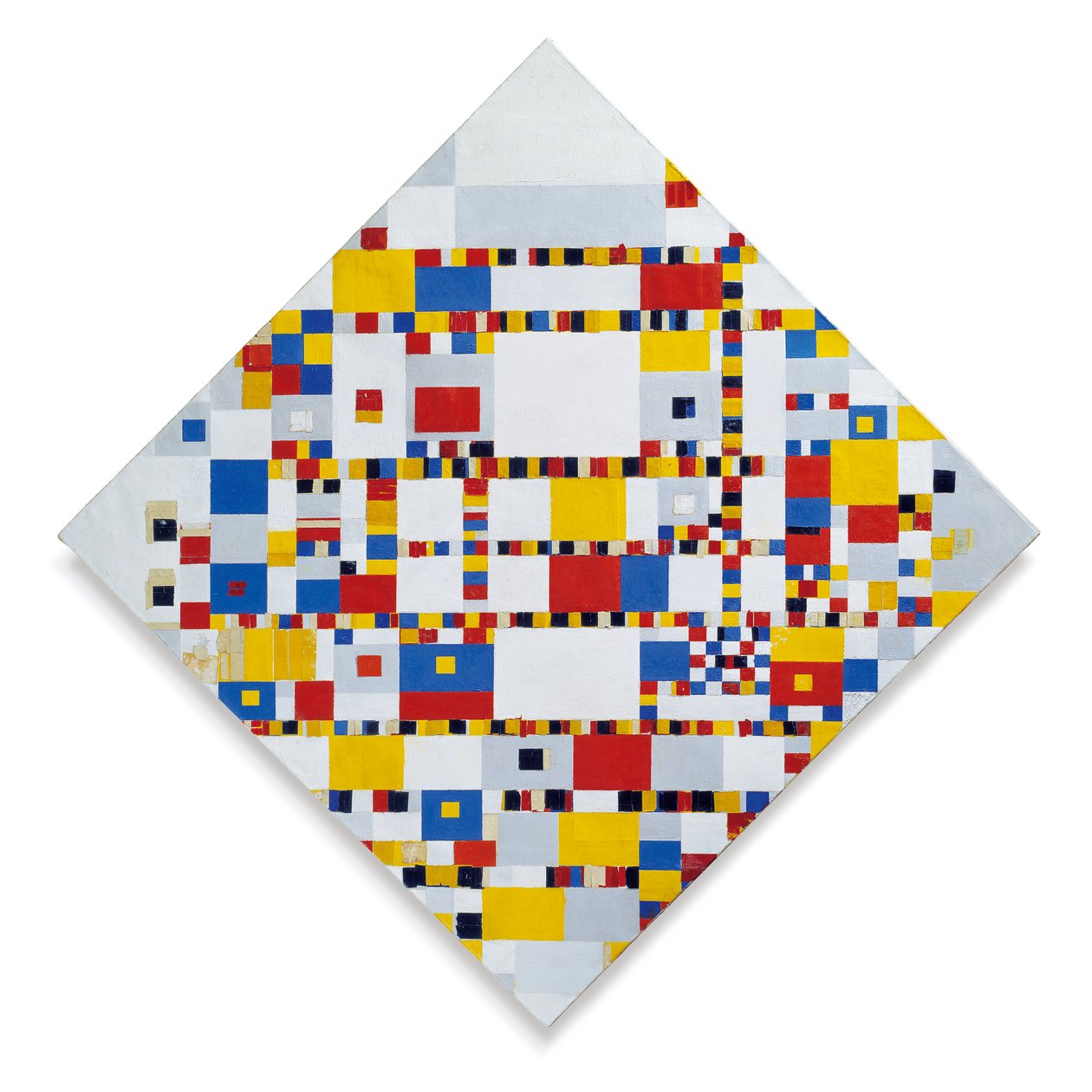 Victory Boogie Woogie  by Piet Mondrian