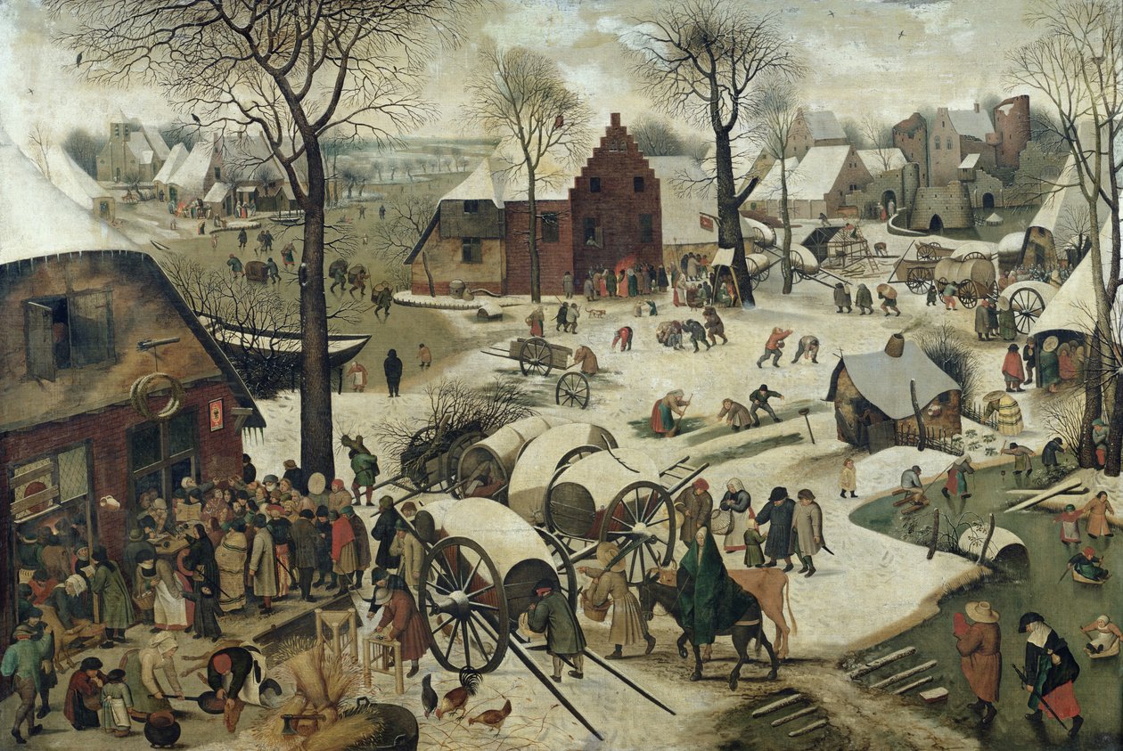 The Census at Bethlehem by Pieter Bruegel the Elder