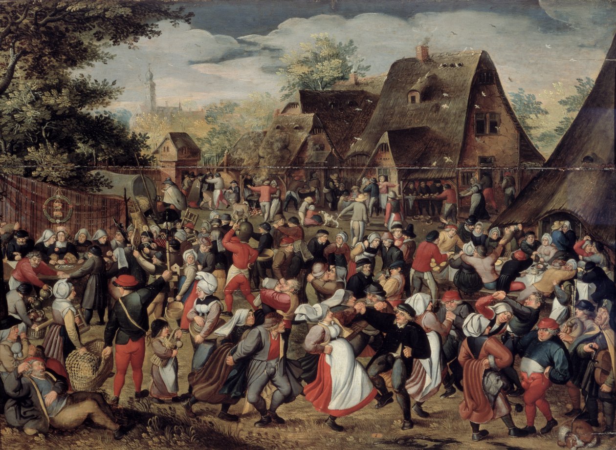 The Village Festival by Pieter Brueghel the Younger