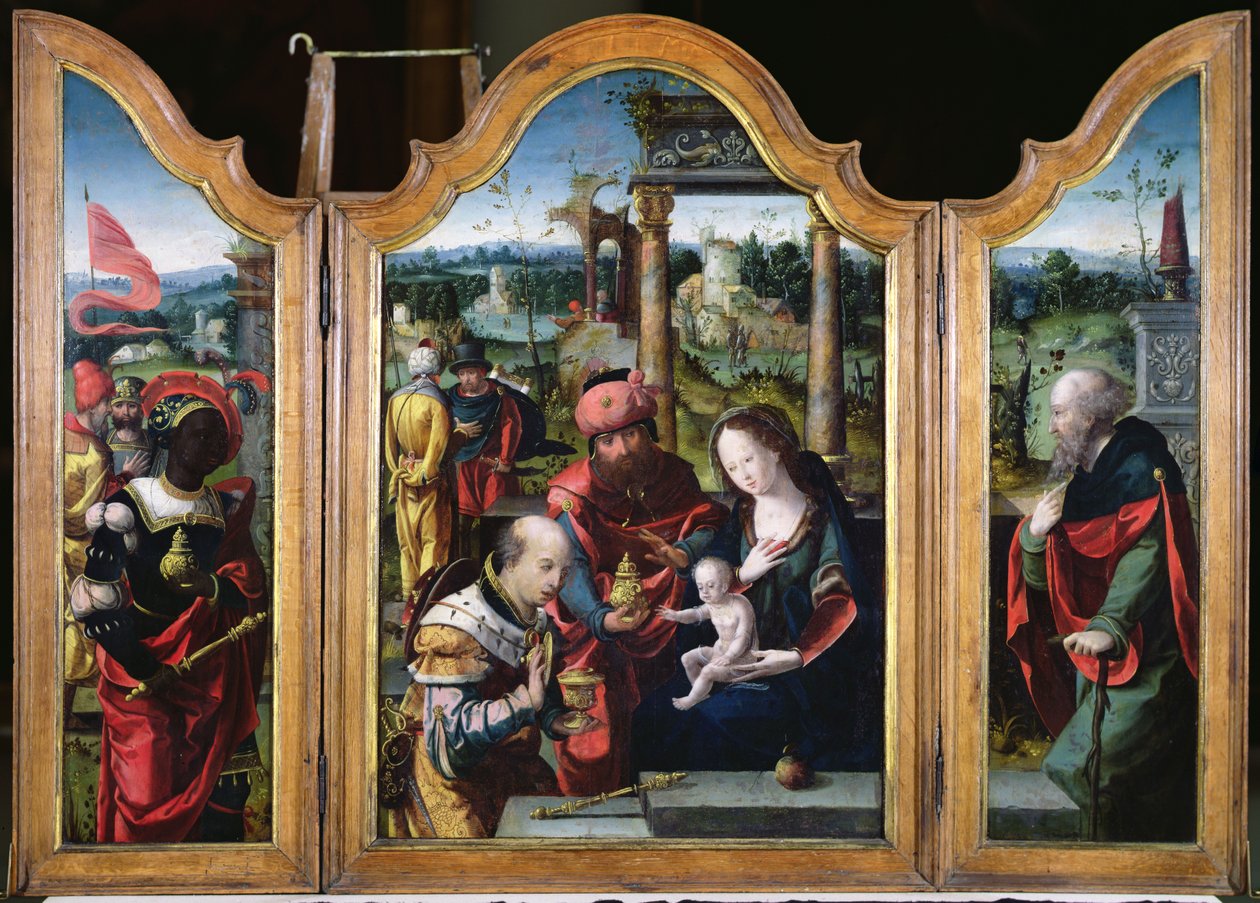 The Adoration of the Magi by Pieter Coecke van Aelst