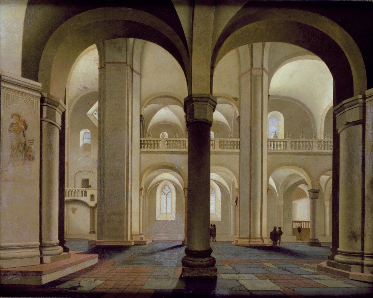 Interior of the Church of Saint Mary in Utrecht, 1637 by Pieter Janszoon Saenredam