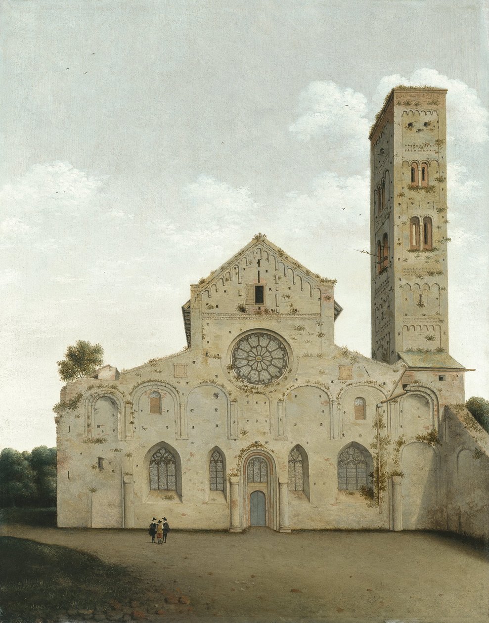 The West Façade of the Church of Saint Mary in Utrecht by Pieter Janszoon Saenredam