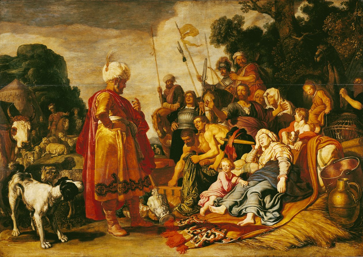 Laban Searching for the Idols by Pieter Lastman