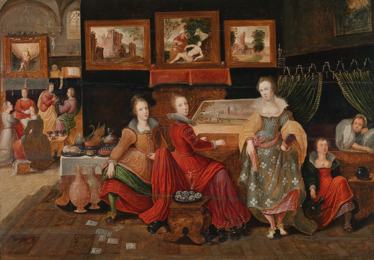 The Parable of the Wise and Foolish Virgins by Pieter Lisaert IV.