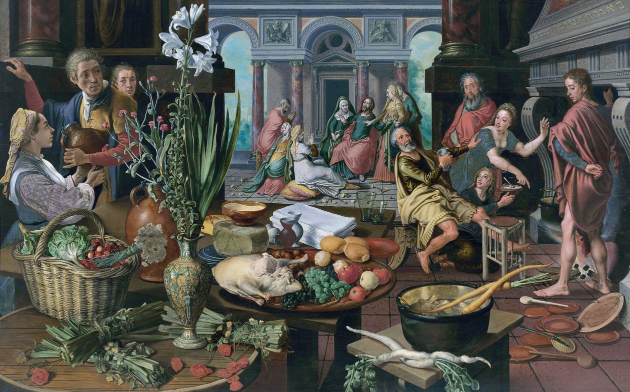 Christ in the House of Martha and Mary by Pieter Aertsen