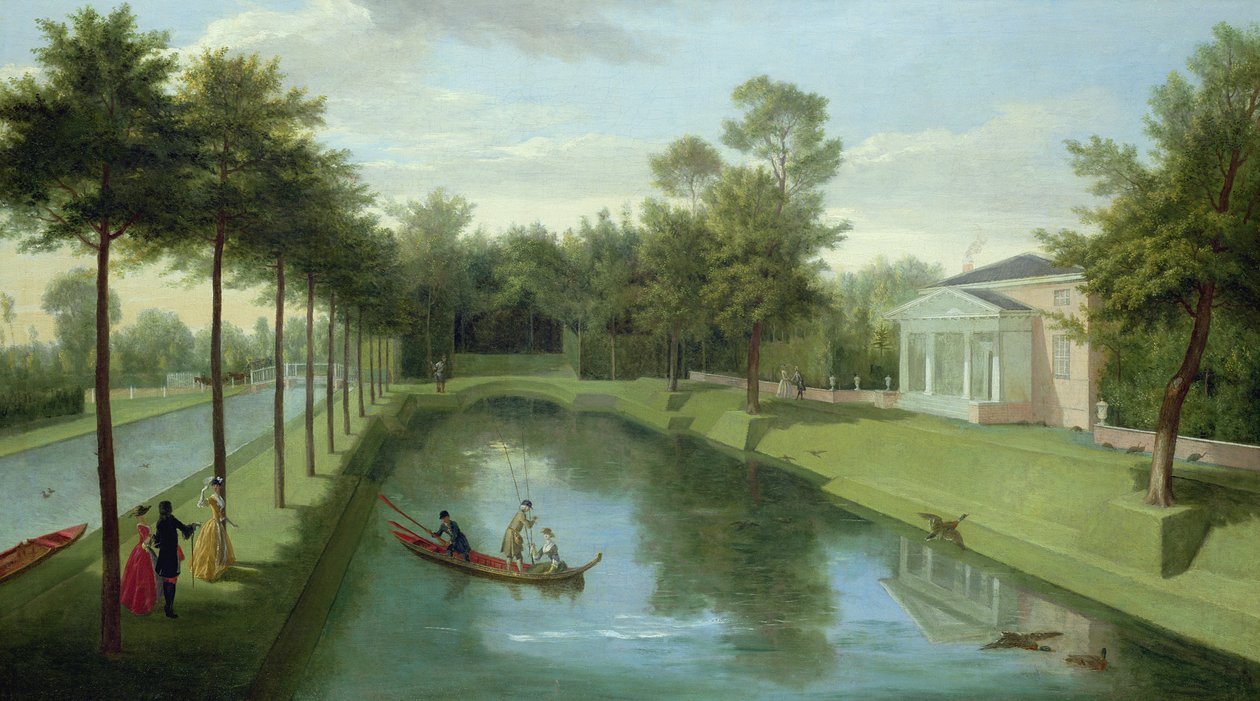 The Water Gardens of Chiswick House by Pieter Andreas Rysbrack