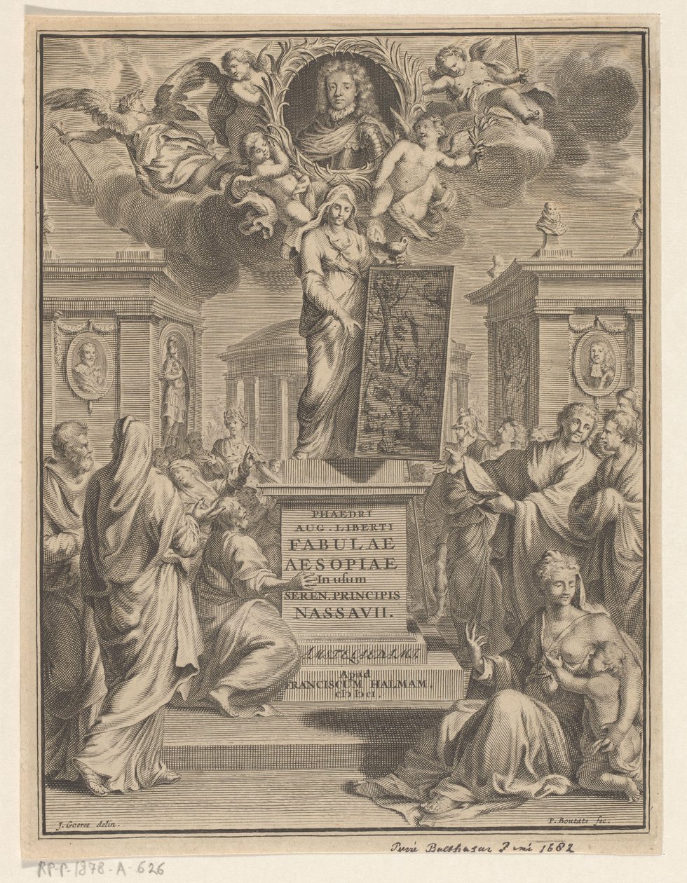 Fables of Aesop by Pieter Balthasar Bouttats