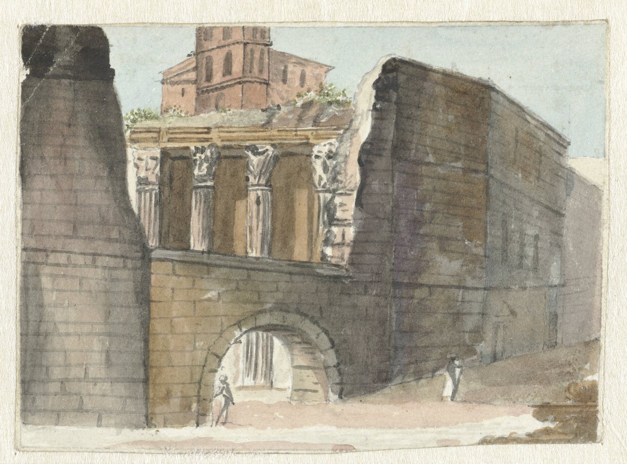 Roman Ruins by Pieter Bartholomeusz. Barbiers