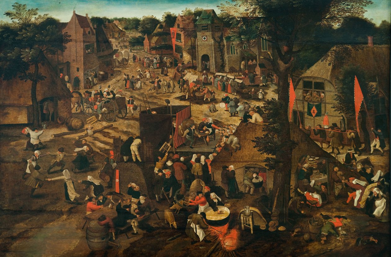 A Village Fair by Pieter Breughel the Younger