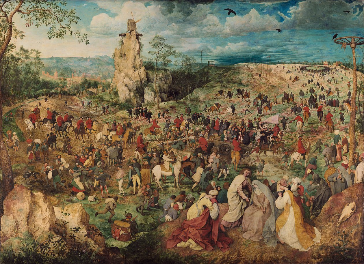 The Procession to Calvary by Pieter Brueghel the Elder