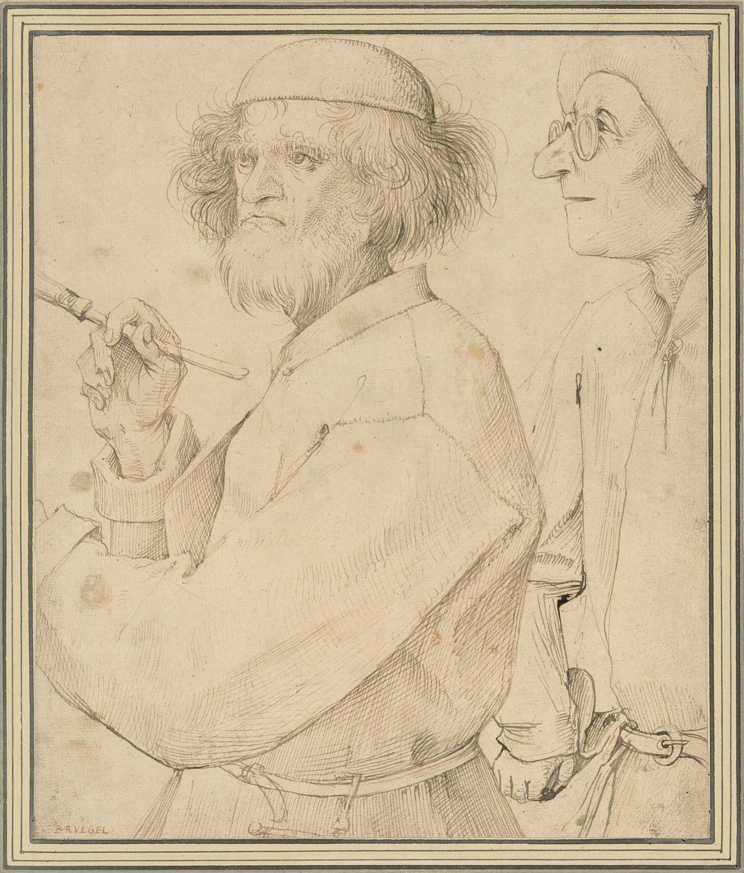 The Painter and the Buyer by Pieter Brueghel the Elder