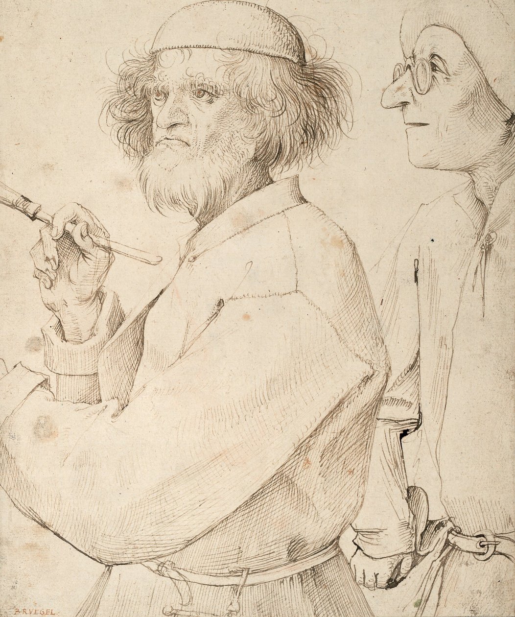 The Painter and the Buyer by Pieter Bruegel the Elder