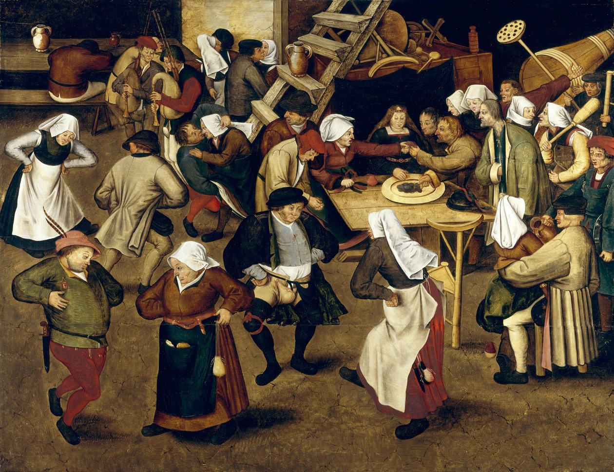 Peasant Wedding by Pieter Brueghel the Younger
