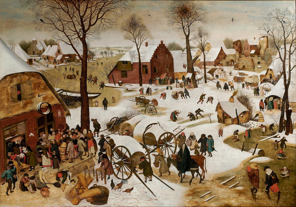 The Census at Bethlehem, Early 17th century by Pieter Brueghel the Younger